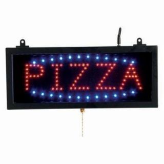 Aarco Products PIZ01S Small LED Sign Pizza