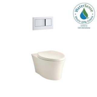 KOHLER Veil 2 piece 0.8 or 1.6 GPF Dual Flush Elongated Toilet in Biscuit K 6303 96