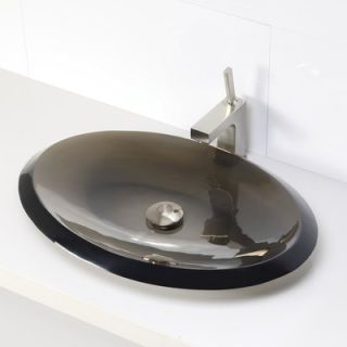 DecoLav Incandescence Oval Vessel Bathroom Sink