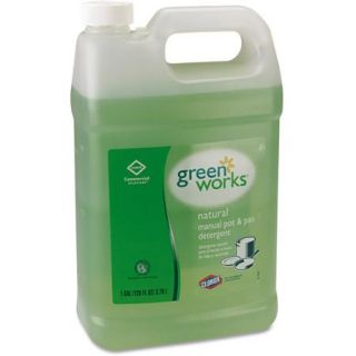 Green Works Natural Pot & Pan Detergent, 128 fl oz