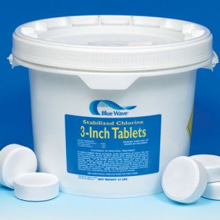 Blue Wave 3 10 Pound Chlorine Tablets Bucket