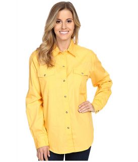 Roper L/S Solid Basic Snap Front Yellow