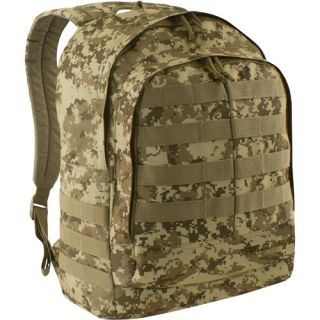 Fieldline 1,249 Cui Tactical Patrol Backpack, Digital Sand Camo