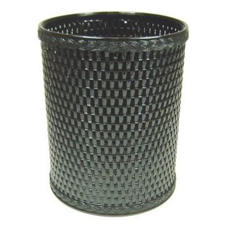 Chelsea Collection Decorator Color Round Wicker Wastebasket