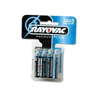 Rayovac 824 8CF AAA Alkaline Batteries, 8pk