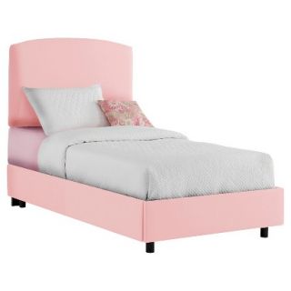 Skyline Furniture Upholstered Bed   Light Pink (Queen)