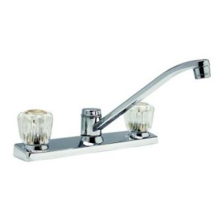 Design House Millbridge 2 Handle Standard Kitchen Faucet in Polished Chrome 545392