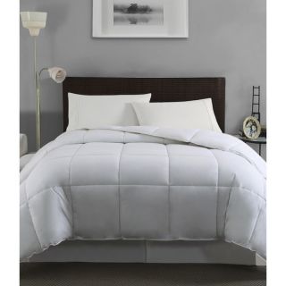 VCNY White Cotton Feather and Down Blend Comforter   15245369