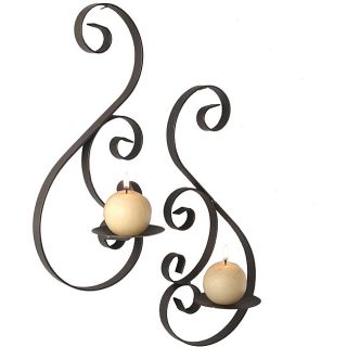Twist Wall Candle Sconces (Set of 2)  ™ Shopping   Great