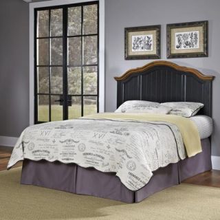The French Countryside Oak and Rubbed Black Full/Queen Headboard
