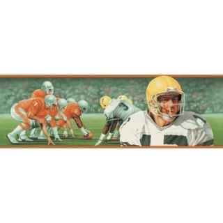 The Wallpaper Company 6.83 in. x 15 ft. Brightly Colored Sports Border WC1285282
