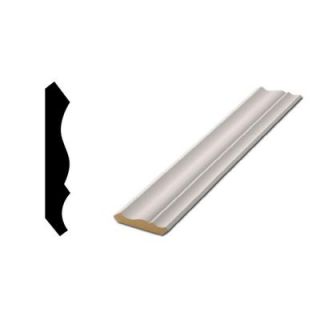 WM 51   9/16 in. x 3 1/4 in. x 144 in. Primed Finger Jointed Crown Pro Pack Moulding 10001404