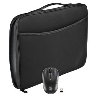 Laptop Sleeve with Mouse   Black (910 002138)