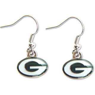 Green Bay Packers Dangle Logo Earring Set   Shopping   Great