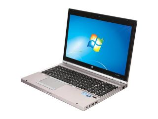HP Laptop EliteBook 8560p (LJ549UT#ABA) Intel Core i7 2640M (2.80 GHz) 4 GB Memory 500 GB HDD AMD Radeon HD 6470M 15.6" Windows 7 Professional 64 Bit