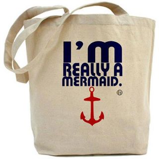  I'm Really a Mermaid Tote Bag