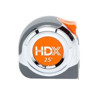 HDX 25 ft. Chrome Power Tape H25CTAPE
