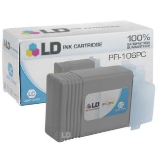 LD Compatible Replacement for Canon 6625B001AA / PFI 106Photo Cyan Ink Cartridge for use in Canon imagePROGRAF iPF6300, iPF6300S, iPF6350, iPF6400, iPF6400S, iPF6400SE, and iPF6450 Printers