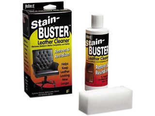 Master Caster 18071 Leather Cleaner w/Synthetic Sponge, Bottle