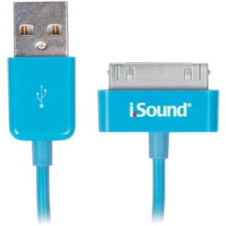 iSound 3 ft. iPad/iPhone/iPod Charge and Sync Cable   Blue ISOUND 1632