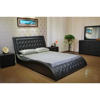 Upholstered Platform Bed by Greatime