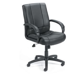 Boss Caressoft Executive Mid Back Chair   Desk Chairs