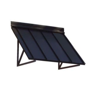 Beauty Mark 5.6 ft. Houstonian Metal Standing Seam Awning (68 in. W x 24 in. H x 24 in. D) in Black H22 AT 5K
