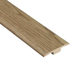 Home Legend Hickory Natural 1/4 in. Thick x 1 3/8 in. Wide x 94 1/2 in. Length Vinyl T Molding HLVT3026TM