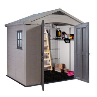 Keter Factor 8.5 Ft. W x 6 Ft. D Resin Tool Shed