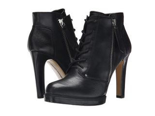 French Connection Beatrix Black Black Tumbled Leather