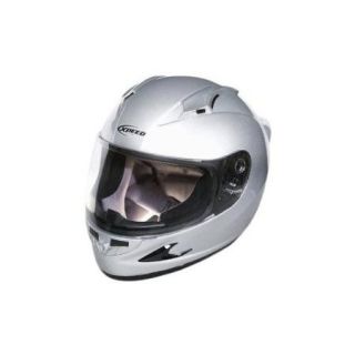 XPEED XF 708 Solid Motorcycle Helmet Silver XS
