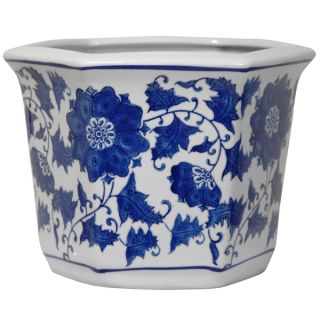 Porcelain Blue and White Flower Pot (China)   13420926  