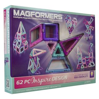 Magformers Inspire Design 62 Piece Set   Building Sets & Blocks