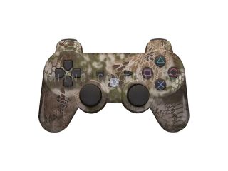 PS3 controller  Wireless Glossy  WTP 736 Kryptek Highlander Reduced Custom Painted  Without Mods