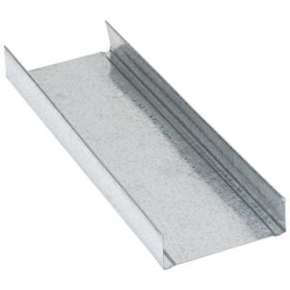 Super Stud Building Products 2 1/2 in. x 10 ft. 20 Guage Steel Track 212T2010
