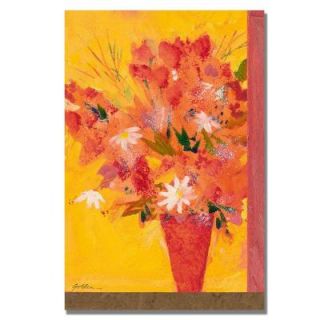 Trademark Fine Art 24 in. x 32 in. Bouquet with Yellow II Canvas Art SG0152 C2432GG
