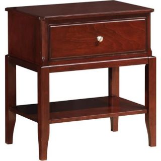 Estate 1 Drawer Nightstand, Cappuccino