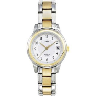 Timex Women's Porter Street Watch, Two Tone Stainless Steel Bracelet