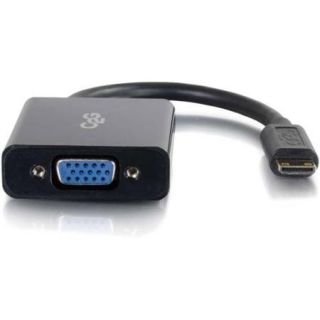 C2G HDMI to VGA Adapter Converter Dongle for Laptops and Tablets   M/F   HDMI/VGA for Video Device, Monitor, Notebook  