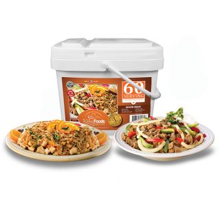 Relief Foods Freeze Dried Chicken & Beef Bucket (60 Servings