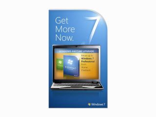 Microsoft Windows Anytime Upgrade: Windows 7 Home Premium to Professional