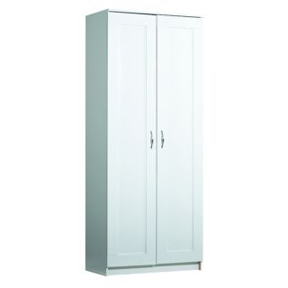 akadaHome White Laminate Storage Cabinet  ™ Shopping   Top