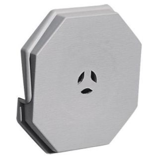 Builders Edge 6.625 in. x 6.625 in. #016 Gray Surface Mounting Block 130110006016