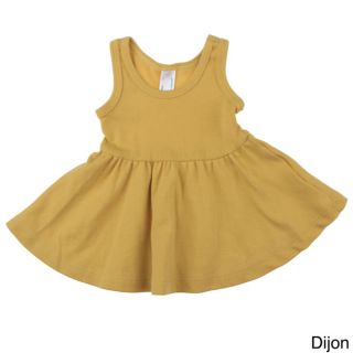 American Apparel Baby Organic Rib Skater Cotton Tank Dress