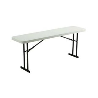 Lifetime 6 ft. Folding Seminar and Conference White Table 80176