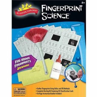 Scientific Explorer Fingerprint Science Mini Lab