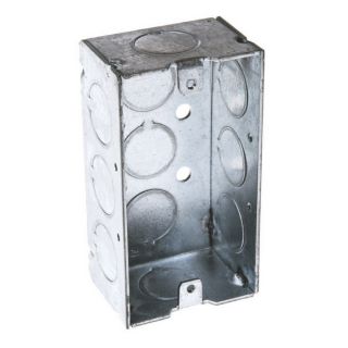 Raco 1 Gang Gray Metal Interior New Work Standard Handy Celing/Wall Electrical Box