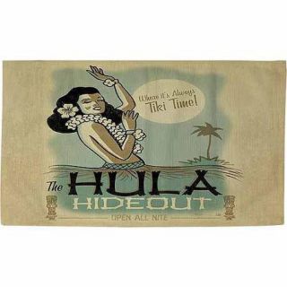 Thumbprintz Hula Hide Out Rug, 22.5" x 37"