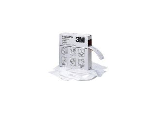 3M 5" X 50' White Polypropylene And Polyester High Capacity Folded Sorbent, Perforated Every 16"