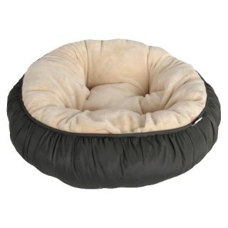 Pet Bed Bb Small Round Pattern/Solid Asst